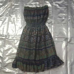 Poetry Dress Sz. Medium Multi-colored